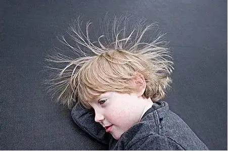 What are the dangers of static electricity to the human body?